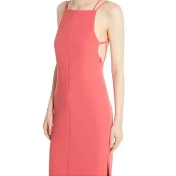 rag and bone pink dress Rag & Bone Ines Sleeveless Poplin Maxi Dress in Pink